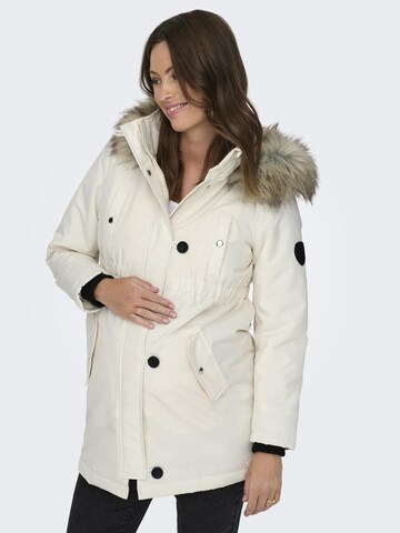 Only Maternity Winterparka 'IRIS' in Beige