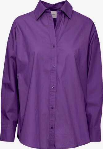 ICHI Blouse 'Stormie' in Purple: front