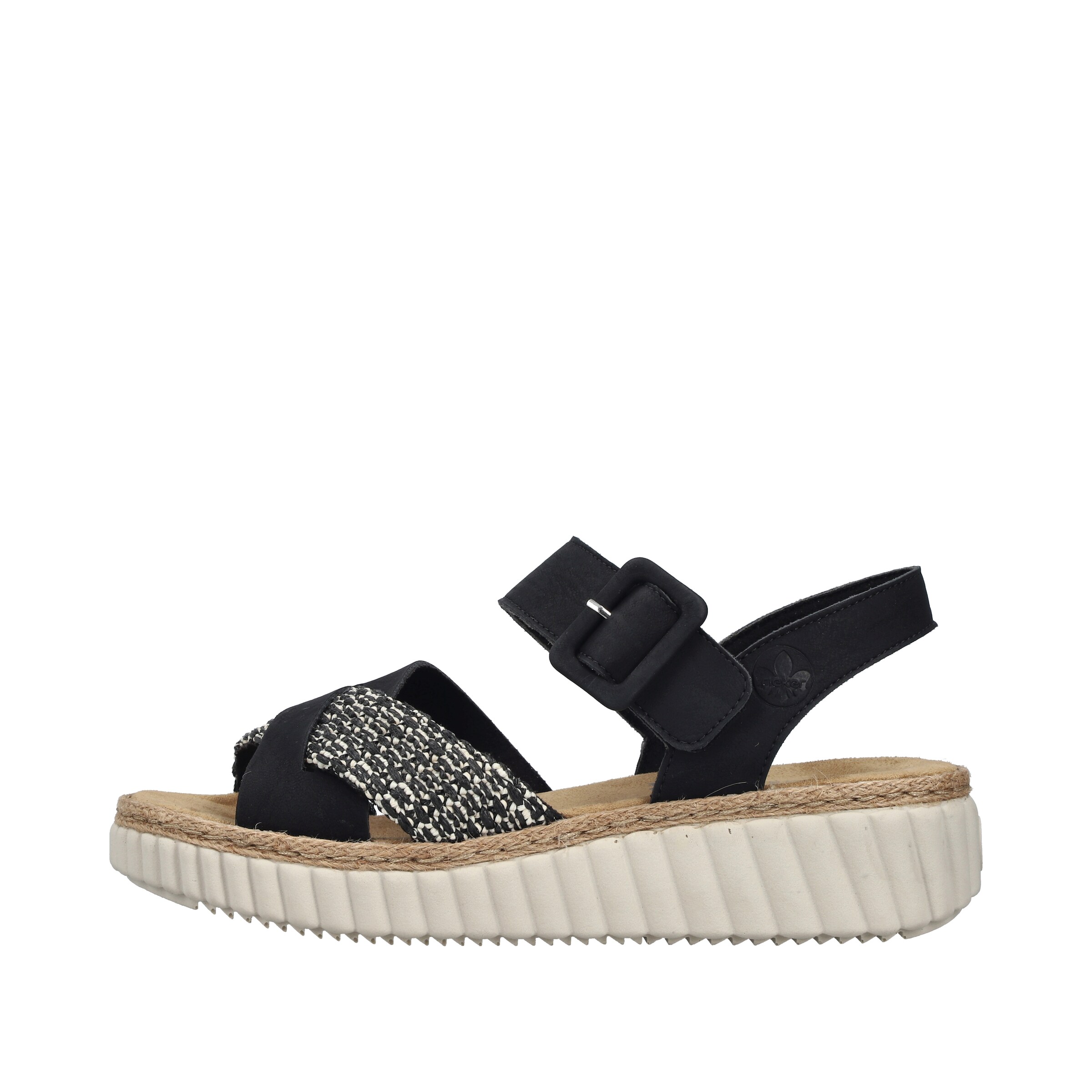 Rieker Sandale in Schwarz