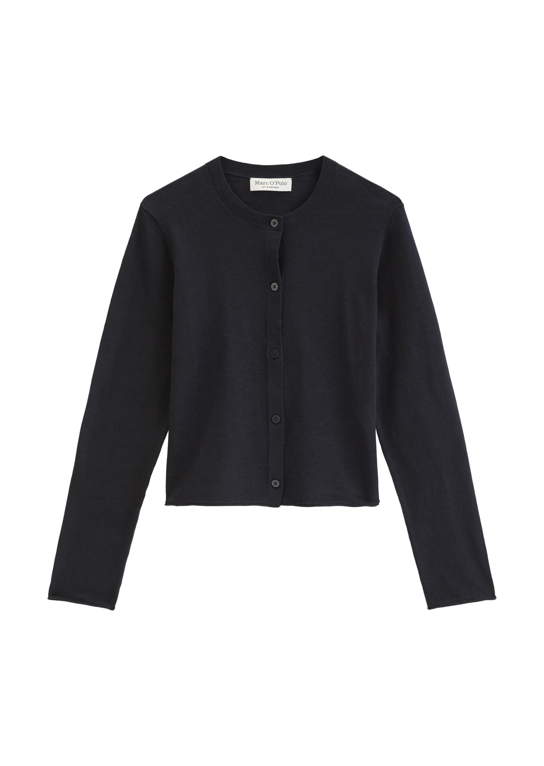 Cardigan Marc O'Polo en bleu : devant