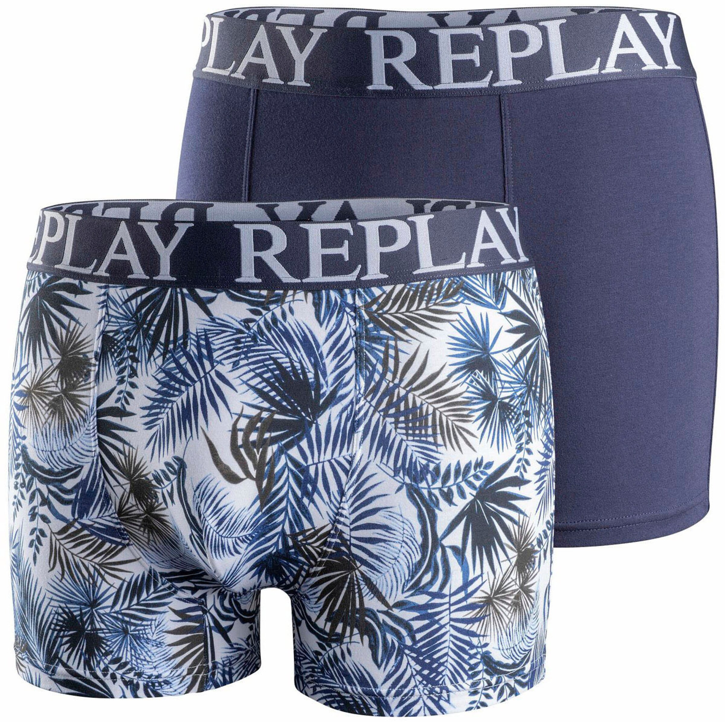 REPLAY Boxer shorts in Blue: front
