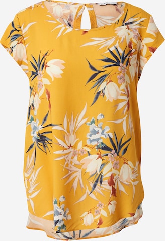 Camicia da donna 'NOVA' di ONLY in giallo: frontale