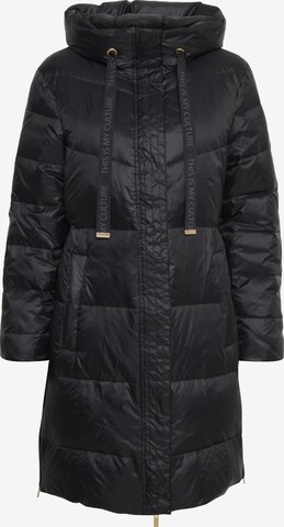 CULTURE Winter Jacket 'Aisha' in Black: front