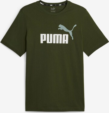 PUMA Sportshirt 'Essentials' in Grün: predná strana