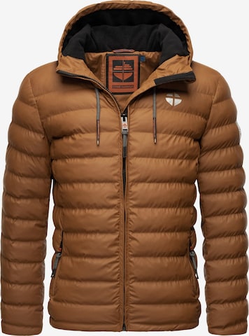 STONE HARBOUR Jacke 'Zaharoo' in Braun