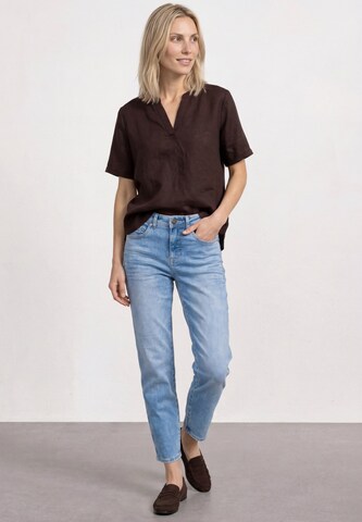 STREET ONE Bluse in Braun