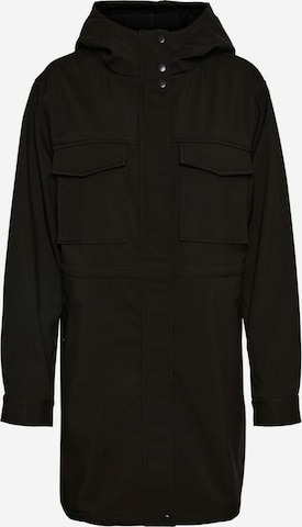 Vero Moda Curve Between-Seasons Coat in Black: front