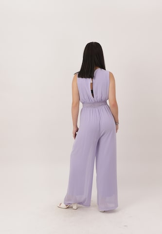 Elara Jumpsuit in Purple