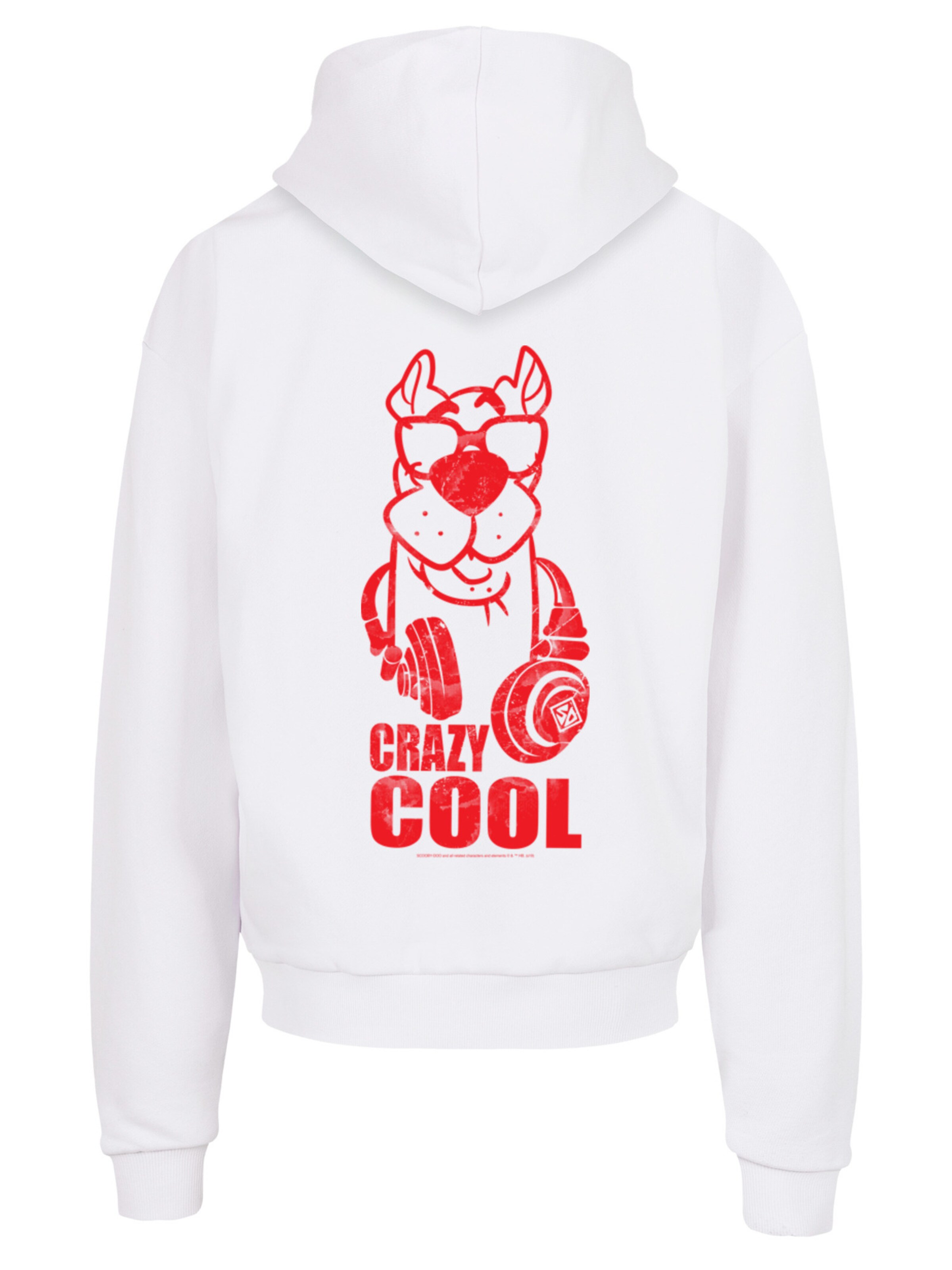 Sweat-shirt F4NT4STIC en blanc : devant