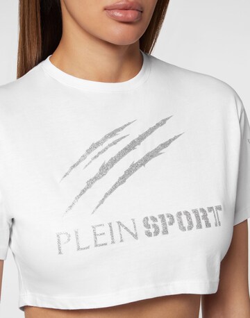 Haut 'Scratch' Plein Sport en blanc