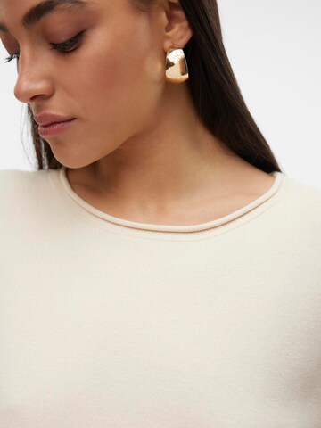 VERO MODA Pullover 'VMSABA' in Beige