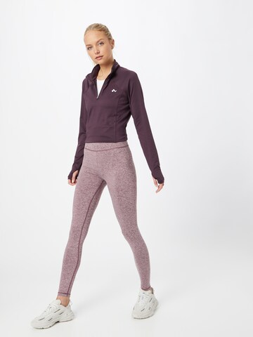 ONLY PLAY Skinny Workout Pants 'IVY' in Purple