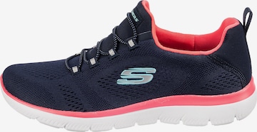 SKECHERS Rövid szárú sportcipők - kék