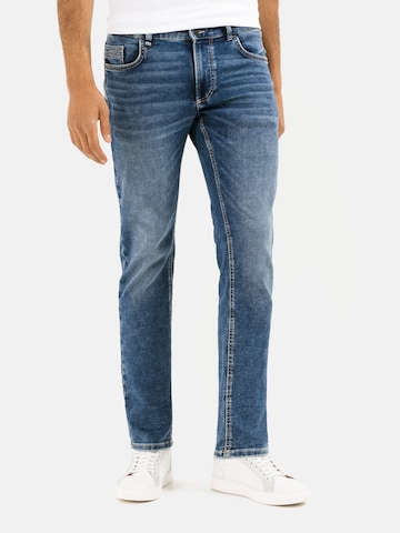 CAMEL ACTIVE Slimfit Jeans in Blauw: voorkant