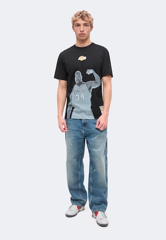 T-Shirt 'NBA PLAYER LAKERS - O'NEAL' Mitchell & Ness en noir