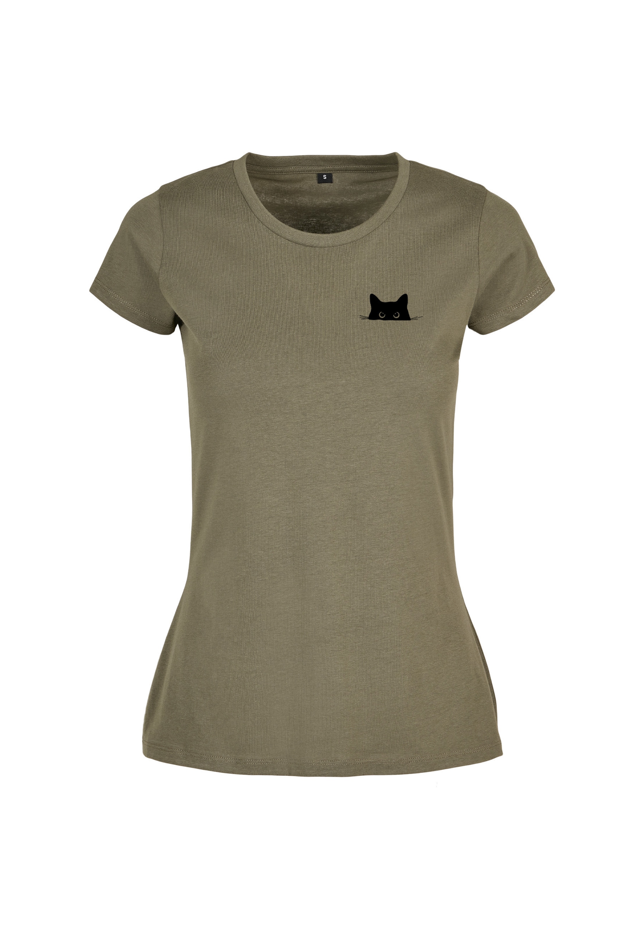 Urban Classics Shirt in Groen: voorkant
