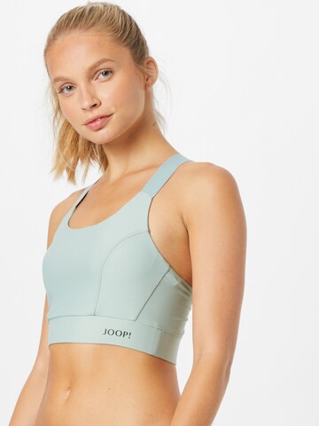 JOOP! Activewear Bralette Bra in Green: front