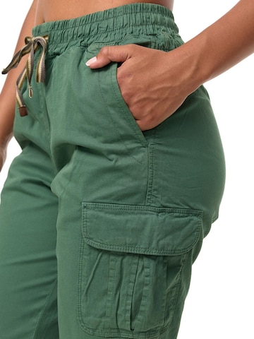 Tazzio Tapered Cargohose 'F600' in Grün