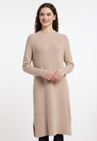 Frieda & Freddies NY Kleid in Beige: Vorderseite