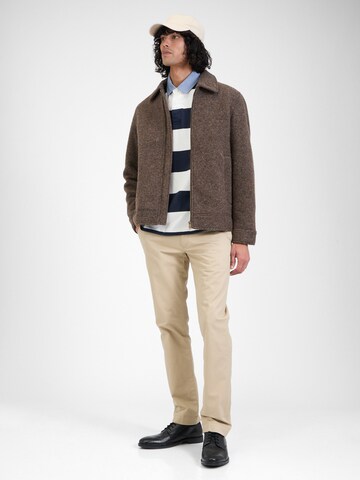SELECTED Tussenjas 'SLHKonrad' in Bruin
