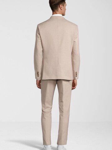 Steffen Klein Slimfit Anzug in Beige