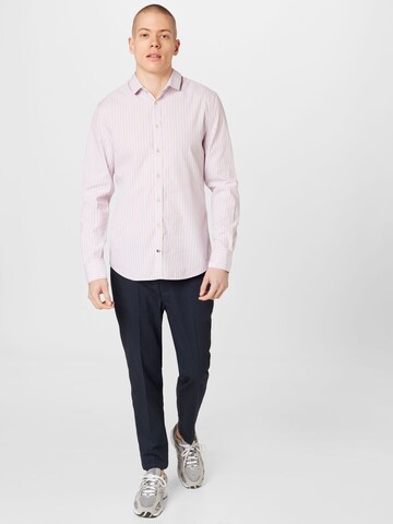 COLOURS & SONS Regular fit Button Up Shirt in Pink