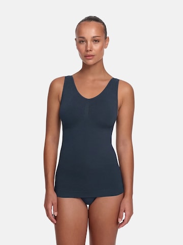 cfab - Top moldeador 'Figurformendes Shapewear Tanktop' en azul: frente