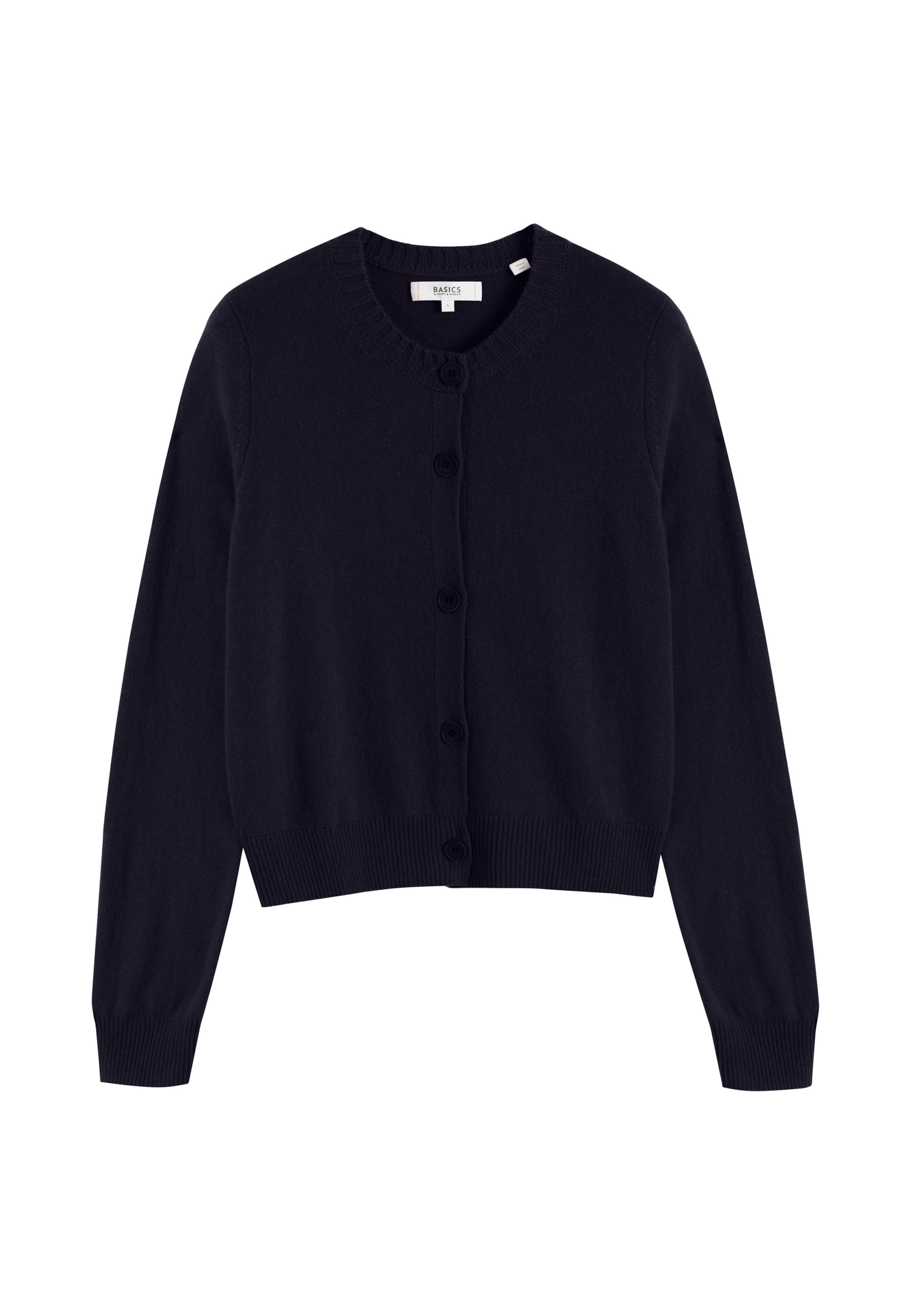 Chinti & Parker Cardigan 'Basics' i blå: forside