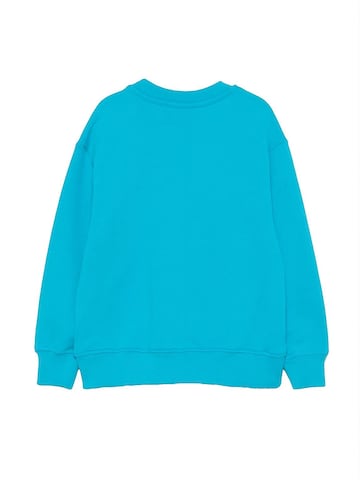 Felpa 'Felpa girocollo turchese per bambino' di MSGM in blu