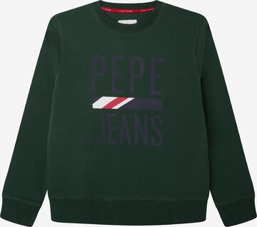 Pepe Jeans - Sudadera 'Otis' en verde: frente