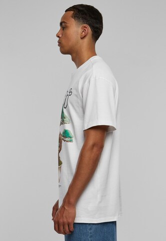 MT Upscale - Camisa 'Bonsai' em branco