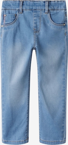 Coupe slim Jean NAME IT en bleu : devant