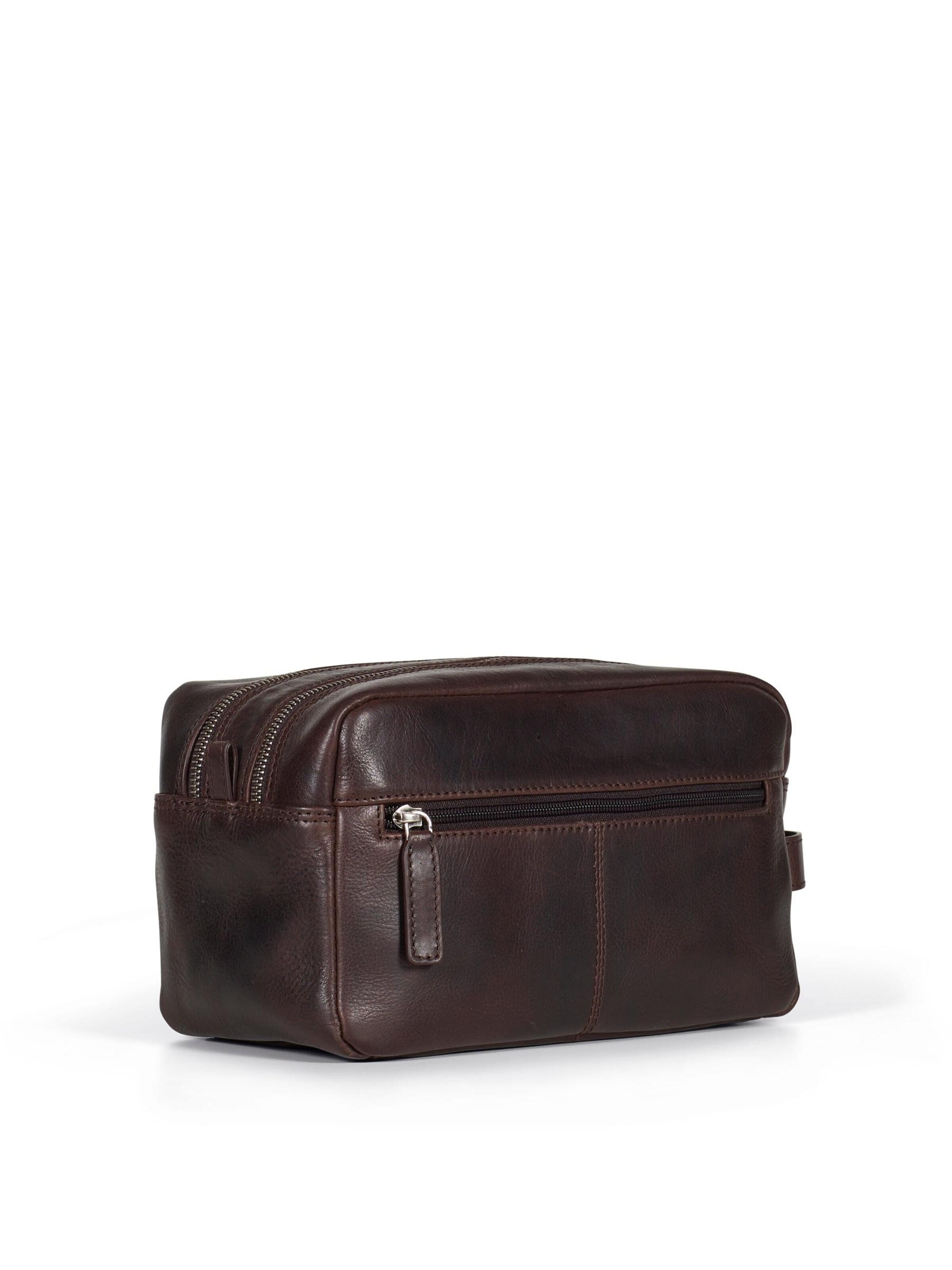 Nécessaire 'Toiletry Bag Hayden Dark Brown' di Howard London in marrone