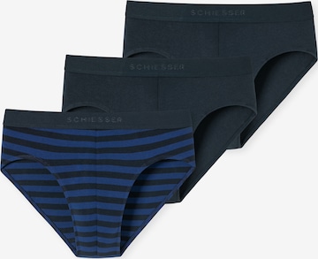 Slip ' 95/5 ' SCHIESSER en bleu : devant