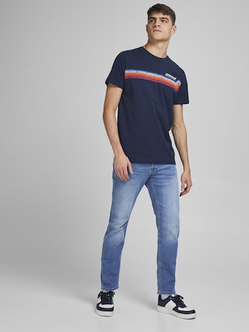 JACK & JONES Regular Jeans 'JJIMike JJOriginal' in Blau