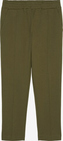 Marc O'Polo DENIM Slimfit Broek in Groen: voorkant