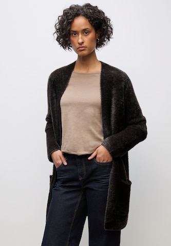 STREET ONE Strickjacke in Braun: Vorderseite