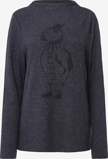 LAURASØN Sweatshirt in de kleur Marine / Zwart, Productweergave