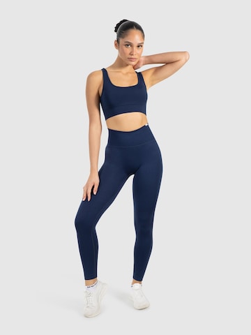 Skinny Pantalon de sport 'Elin' Smilodox en bleu