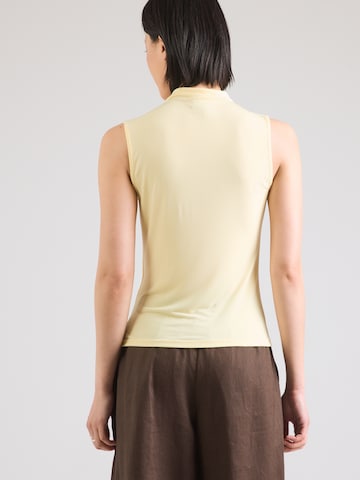 PIECES Μπλούζα 'PCMADISON' σε κίτρινο