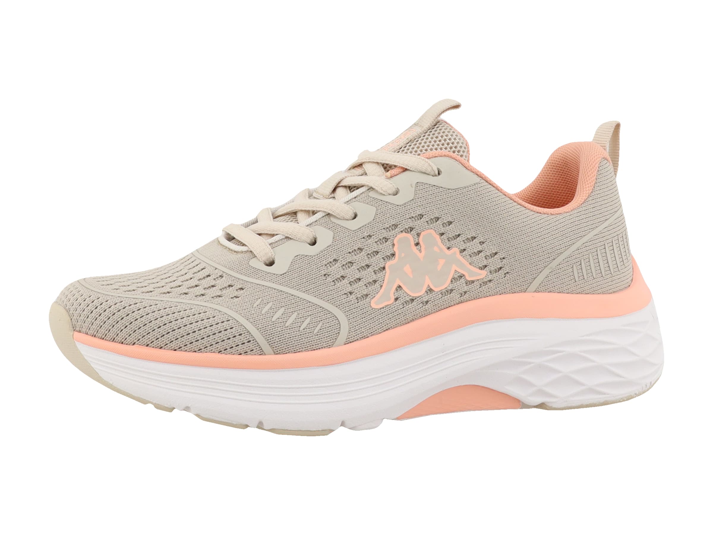 KAPPA Sneakers laag 'Martha' in Beige: voorkant