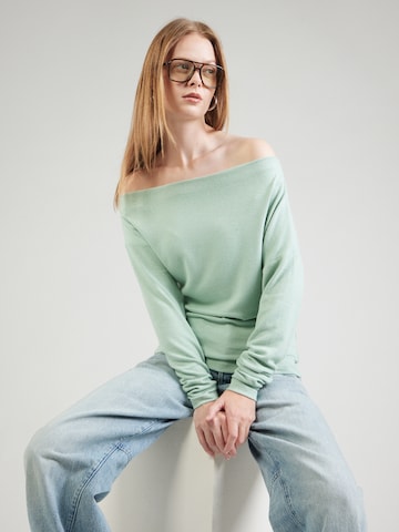 ABOUT YOU Sweter 'Nicky' w kolorze zielony: przód