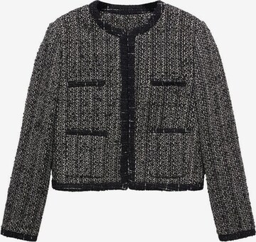 MANGO Jacke 'Piping' in Schwarz: predná strana