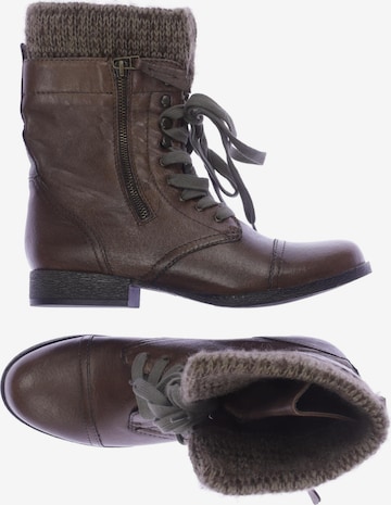 STEVE MADDEN Stiefelette 39 in Braun: predná strana