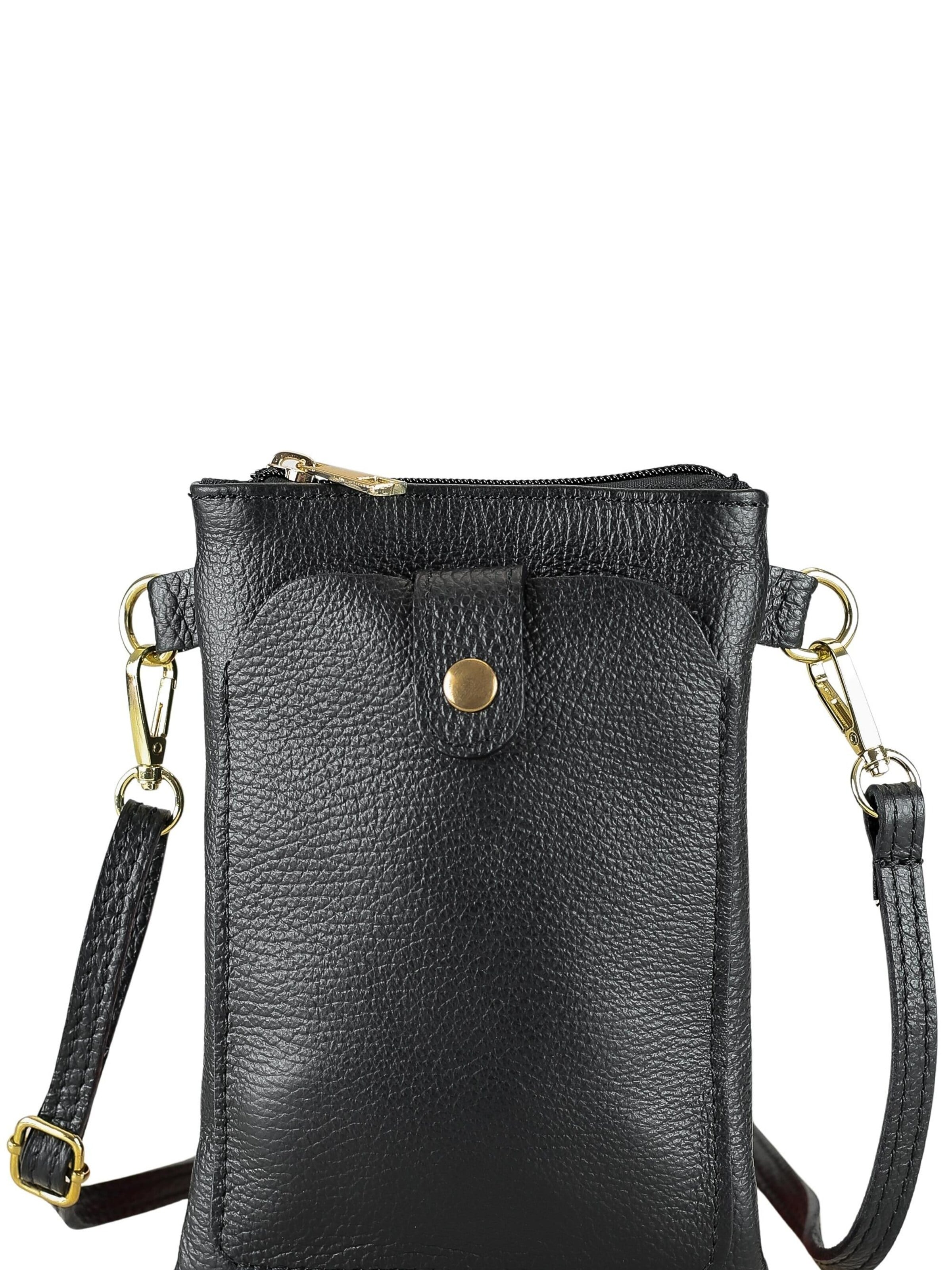 COLLEZIONE ALESSANDRO Crossbody Bag 'PartyPal' in Black: front