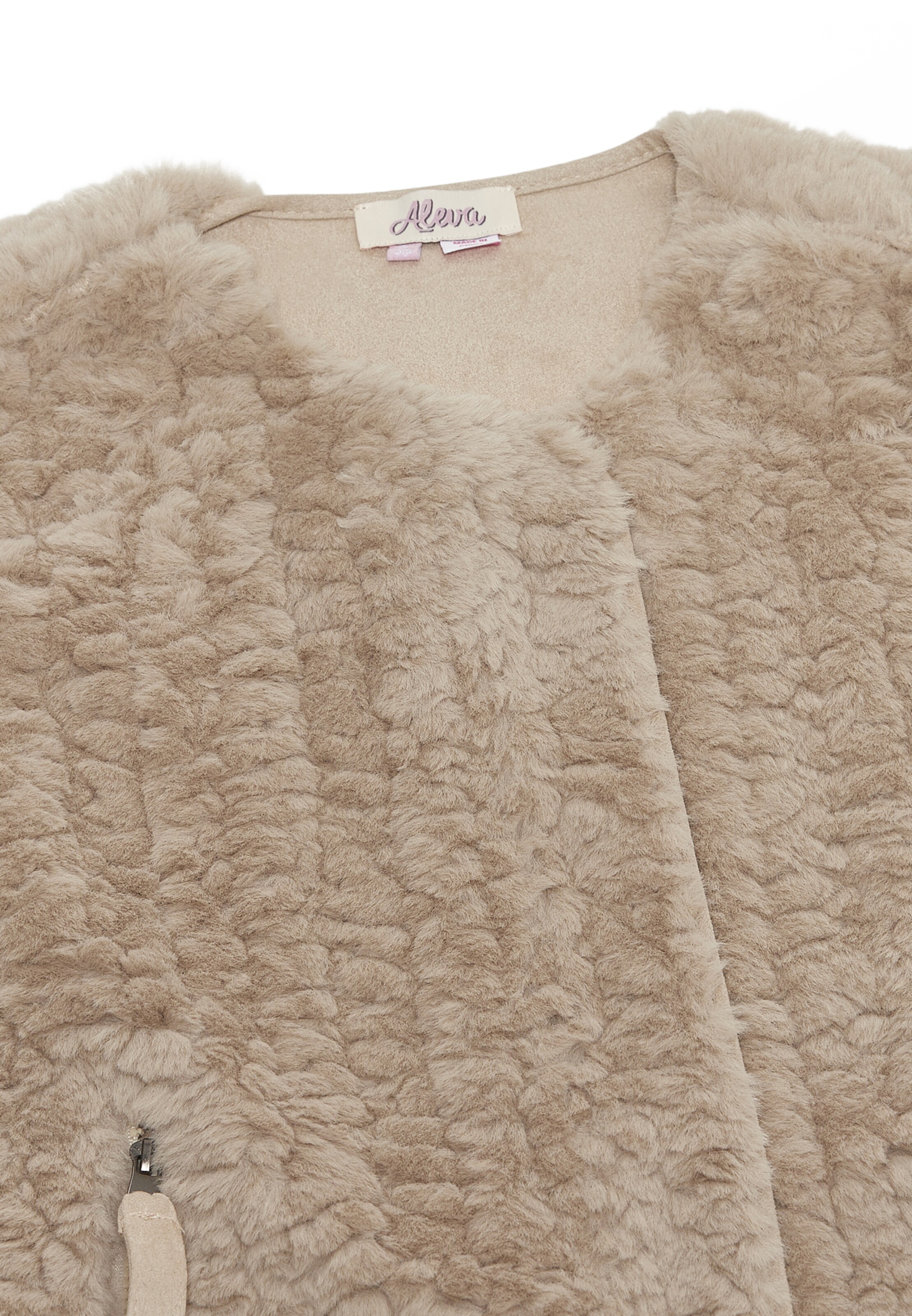 aleva Weste in Beige