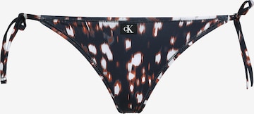 Bas de bikini Calvin Klein Swimwear en noir : devant