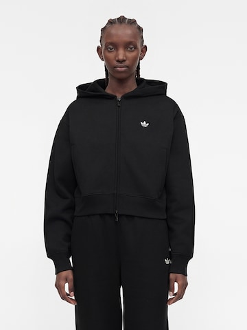 ADIDAS ORIGINALS Mikina 'ESS' – černá: přední strana