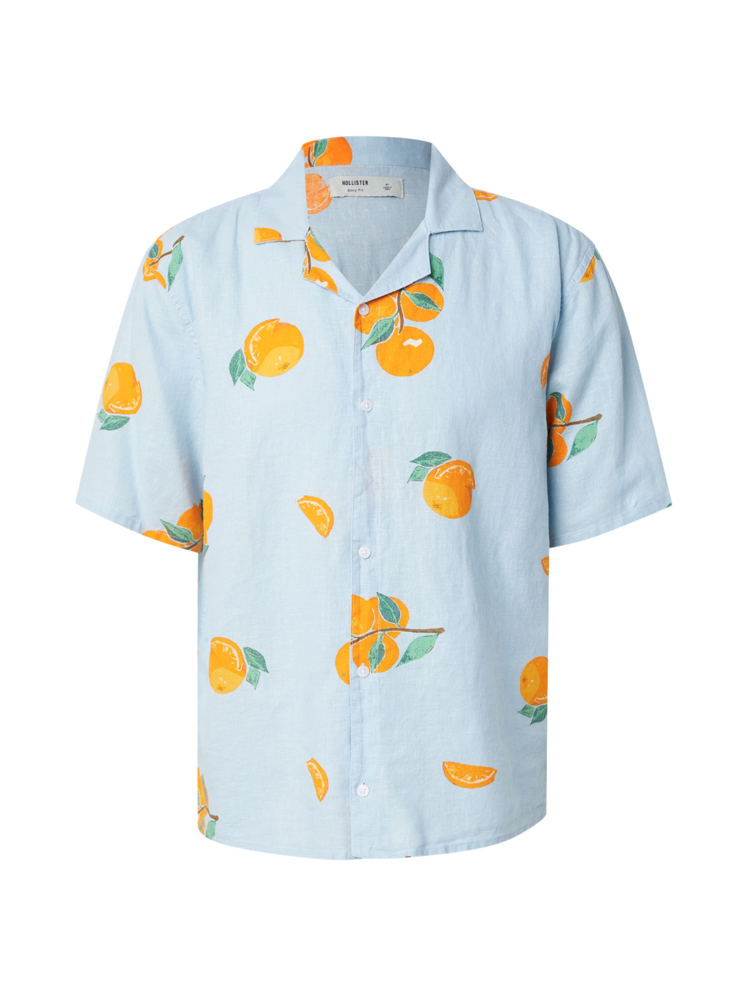 Regular fit Cămașă de la HOLLISTER pe albastru: față