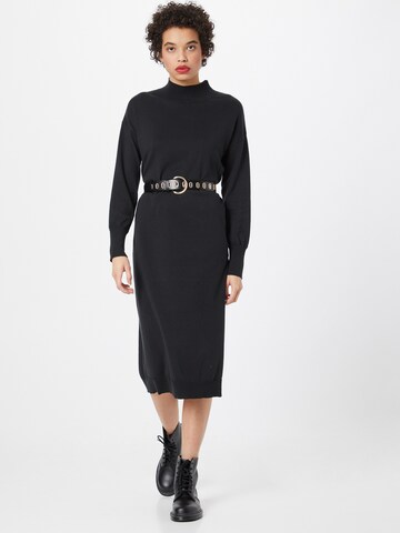ESPRIT Gebreide jurk 'Core' in Zwart
